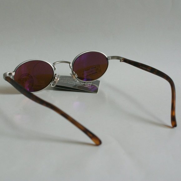 NWT True Vintage 90's Small Oval Combo Classic Coppermax lens tech sunglasses - Picture 6 of 7